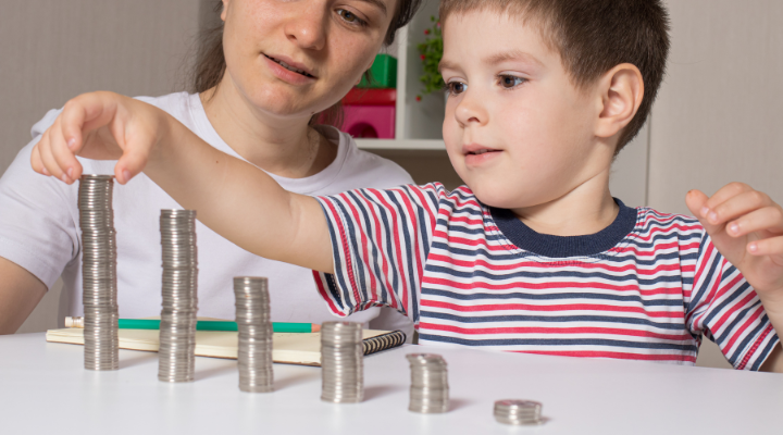 educação financeira infantil